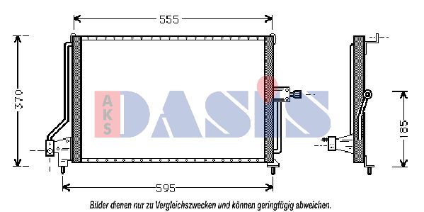 AKS DASIS Lauhdutin, ilmastointilaite 152680N